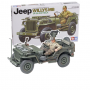 Willys MB Jeep with driver & decals for 5 versions <p>Bouwmodell</p>
