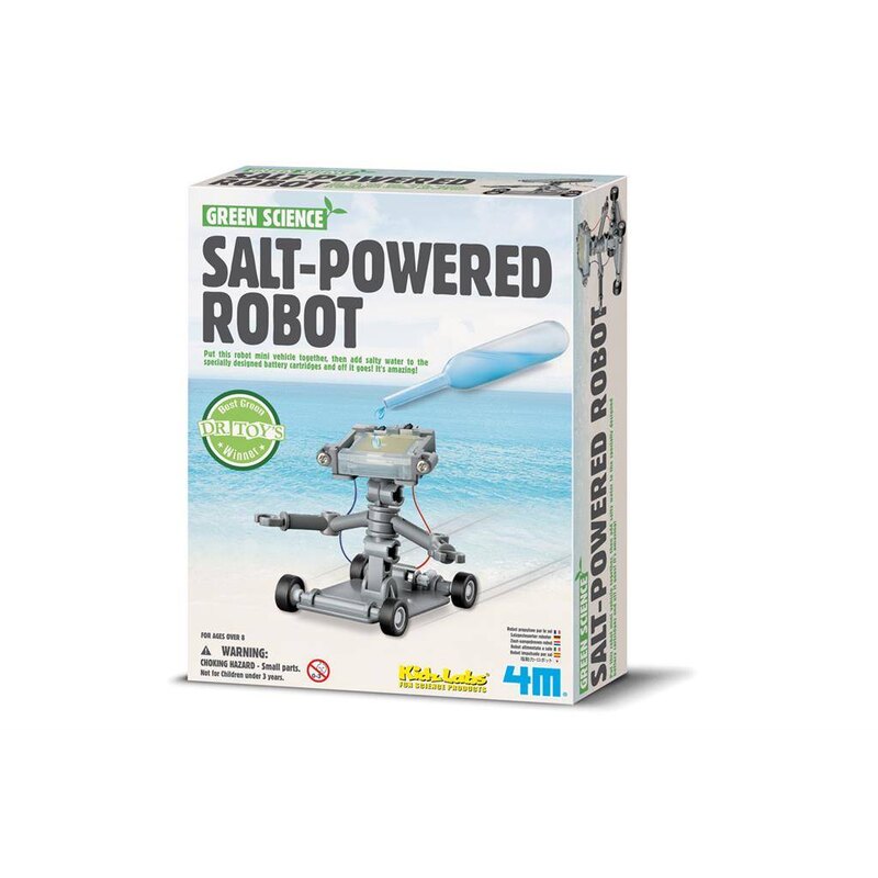 Robot aangedreven door zout 