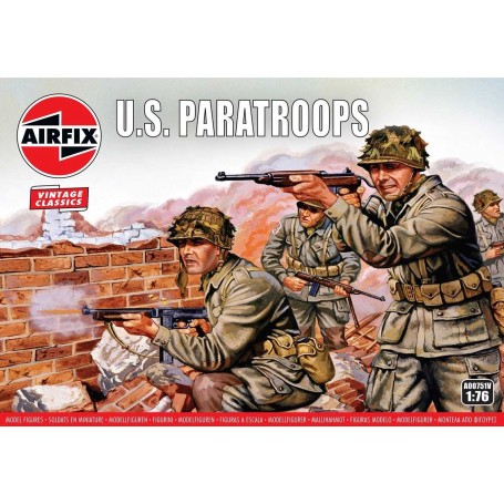 US Paratroops (WWII) Vintage Classic-serie ' Figuren