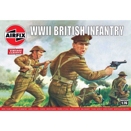 British Infantry (WWII) 'Vintage Classics-serie' Figuren
