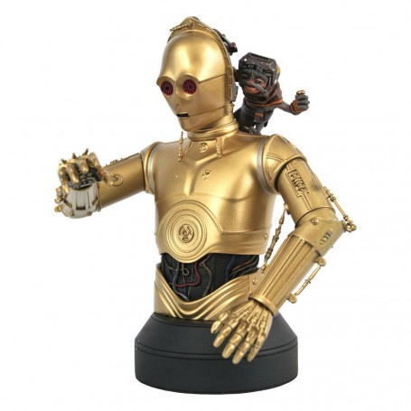 Star Wars Episode IX buste 1/6 C-3PO & Babu Frik 15 cm 