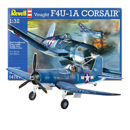 Corsair Vought F4U -1d Modelvliegtuigen