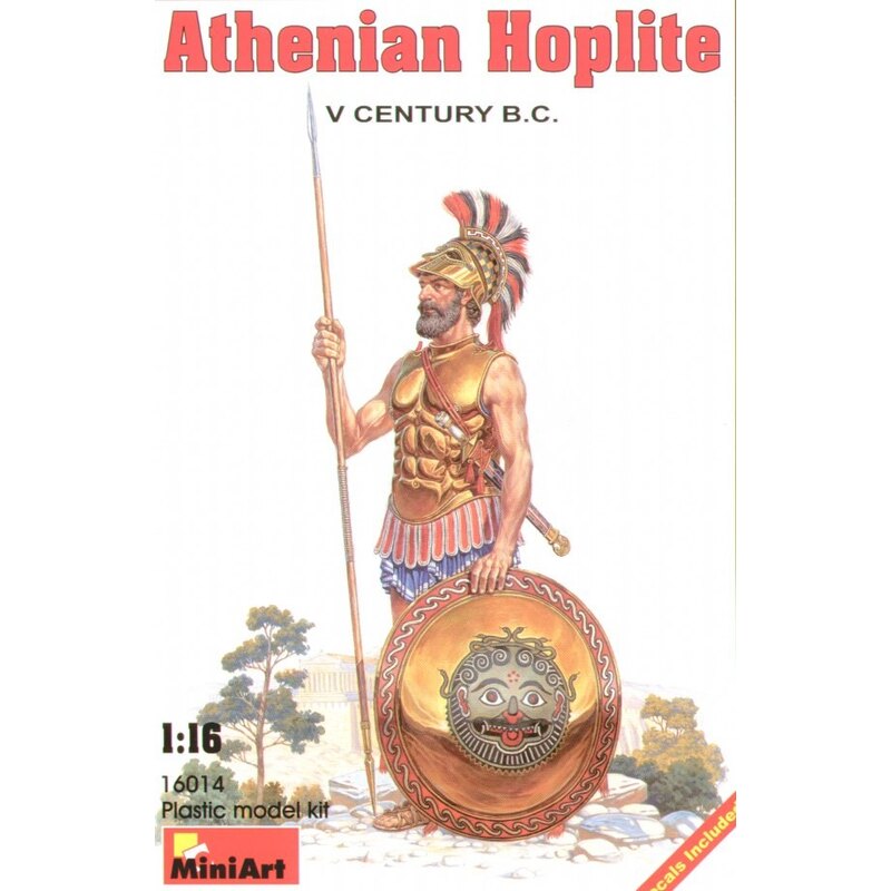 Athenian Hoplite V century B.C. Historische figuren