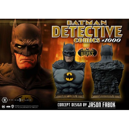 DC Comics Buste Batman Detective Comics 1000 Conceptontwerp door Jason Fabok 26 cm 