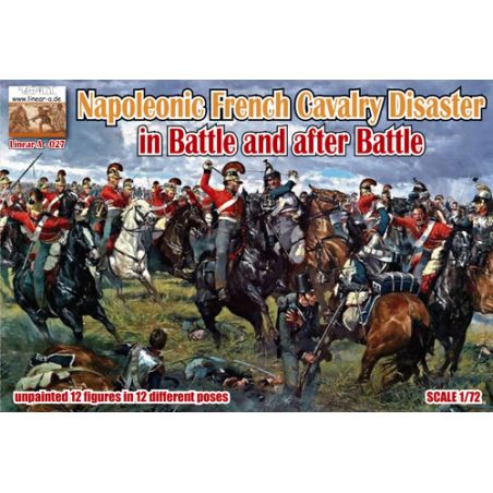 NAPOLEONIC FRENCH CAVALRY DISASTER IN BATTLE AND AFTER BATTLE Figuren