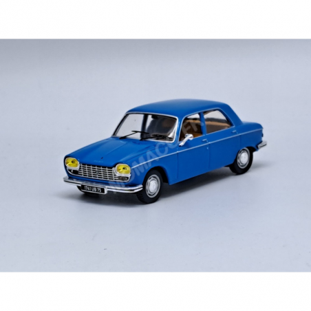 PEUGEOT 204 1967 BLUE Miniatuur