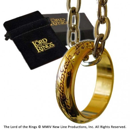 Lord of the Rings Ring The One Ring (gold plated) Replica's: 1:1